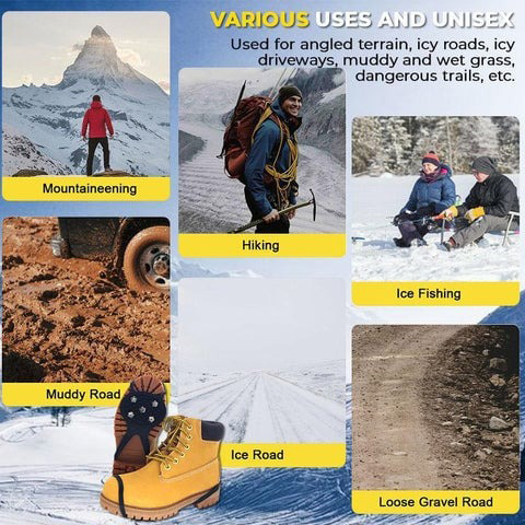 ⛄️Winter Sale - 49% Off❄️Universal Non-Slip Gripper Spikes🥾