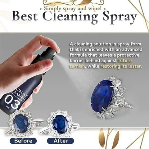 ✨LAST DAY SALE OFF✨ Jewelry Cleaner Spray